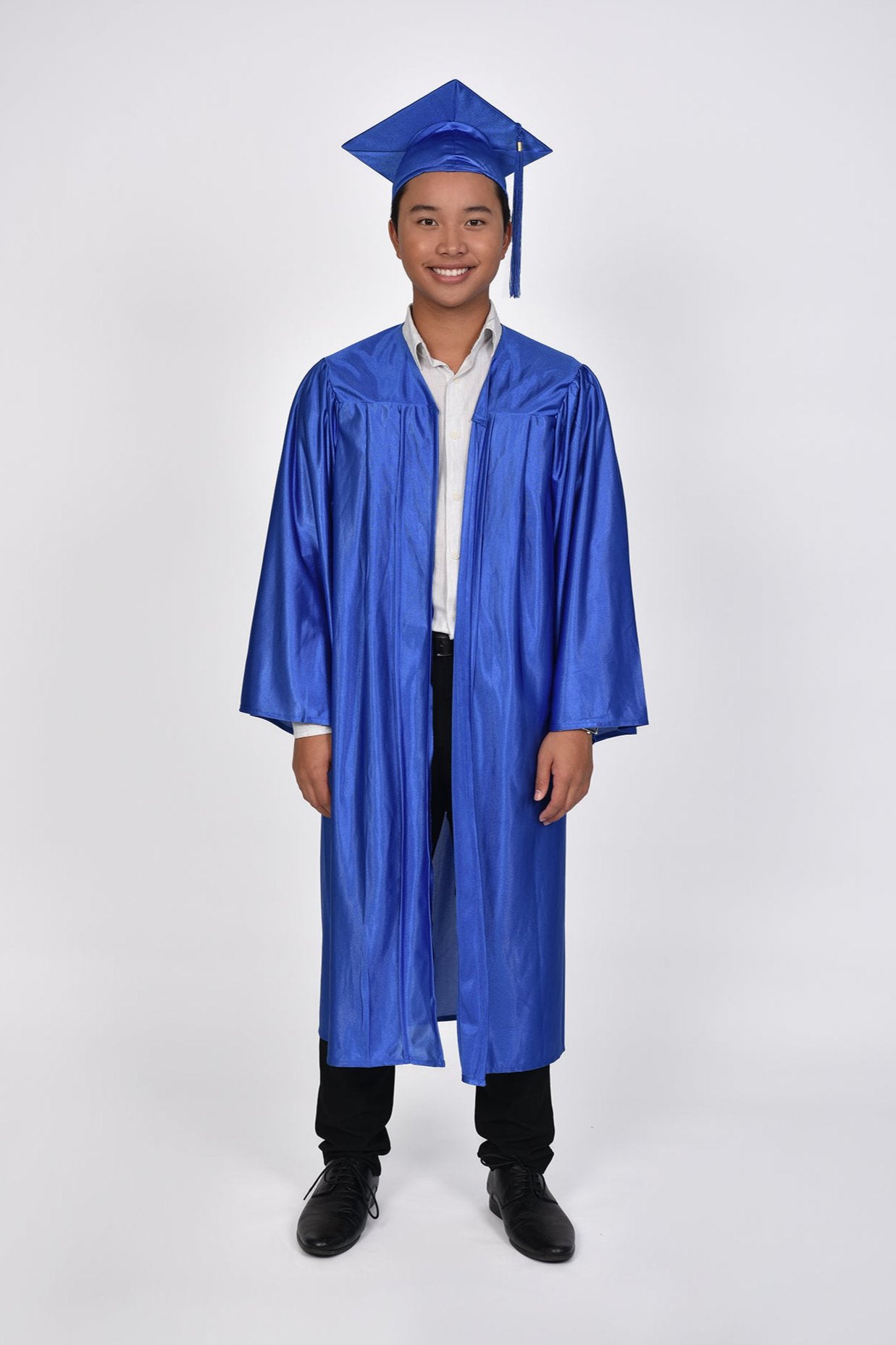 Graduation Gown and Mortarboard Set