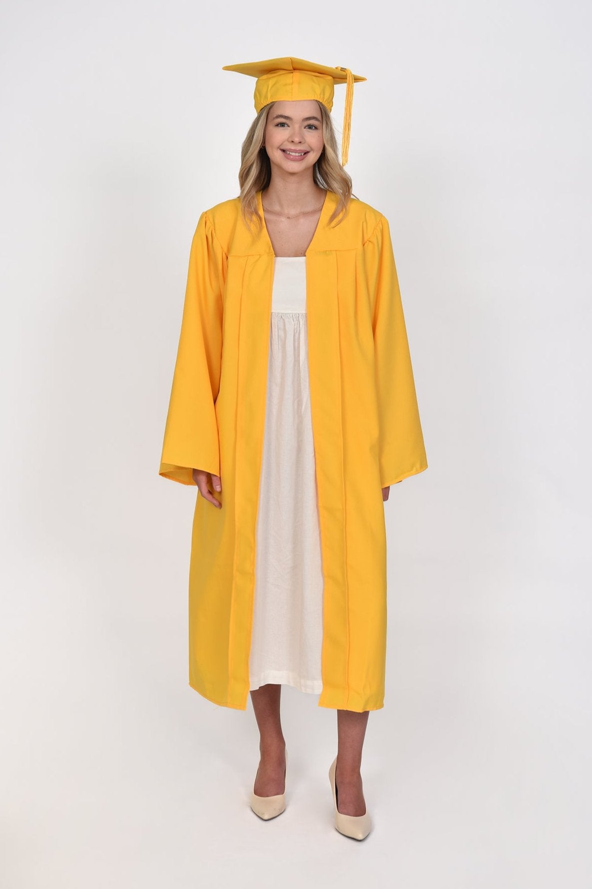 Graduation Gown and Mortarboard Set