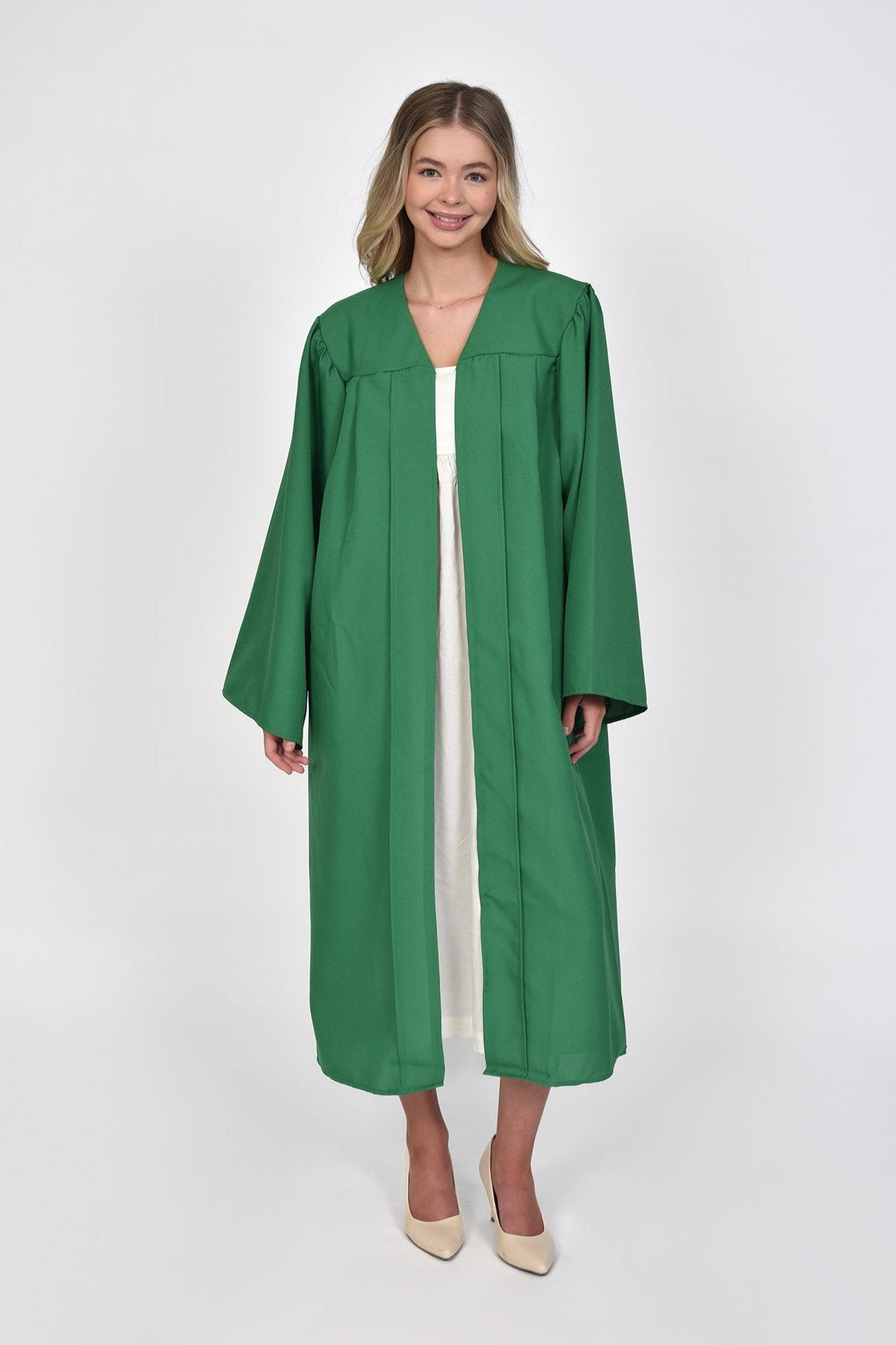 Green Graduation Gown