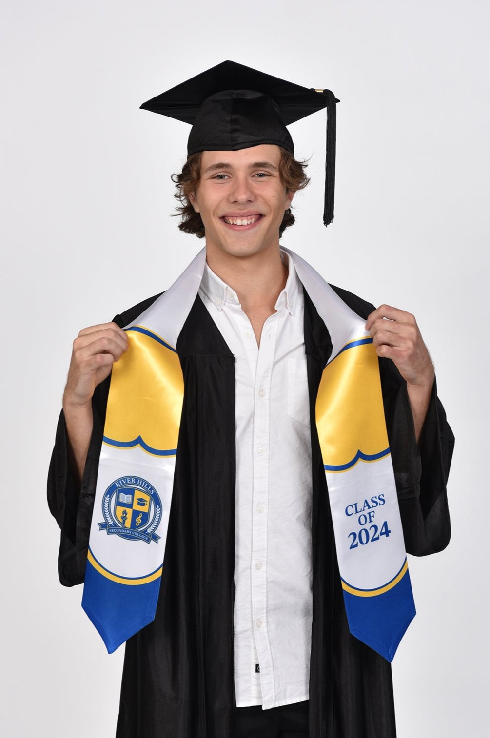 Custom Print Graduation Stole