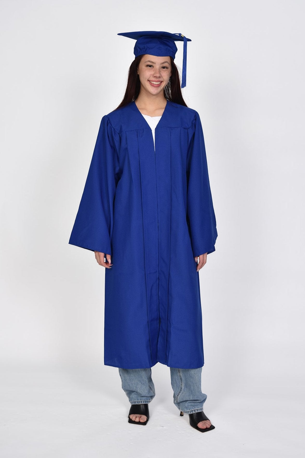 Graduation Gown and Mortarboard Set