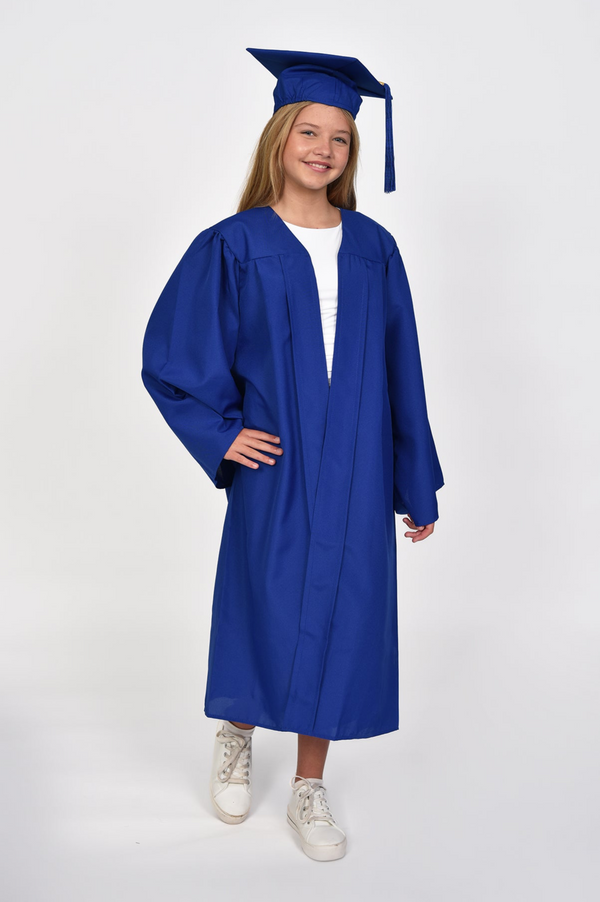 Primary School Cap Gown Set Sash Gown