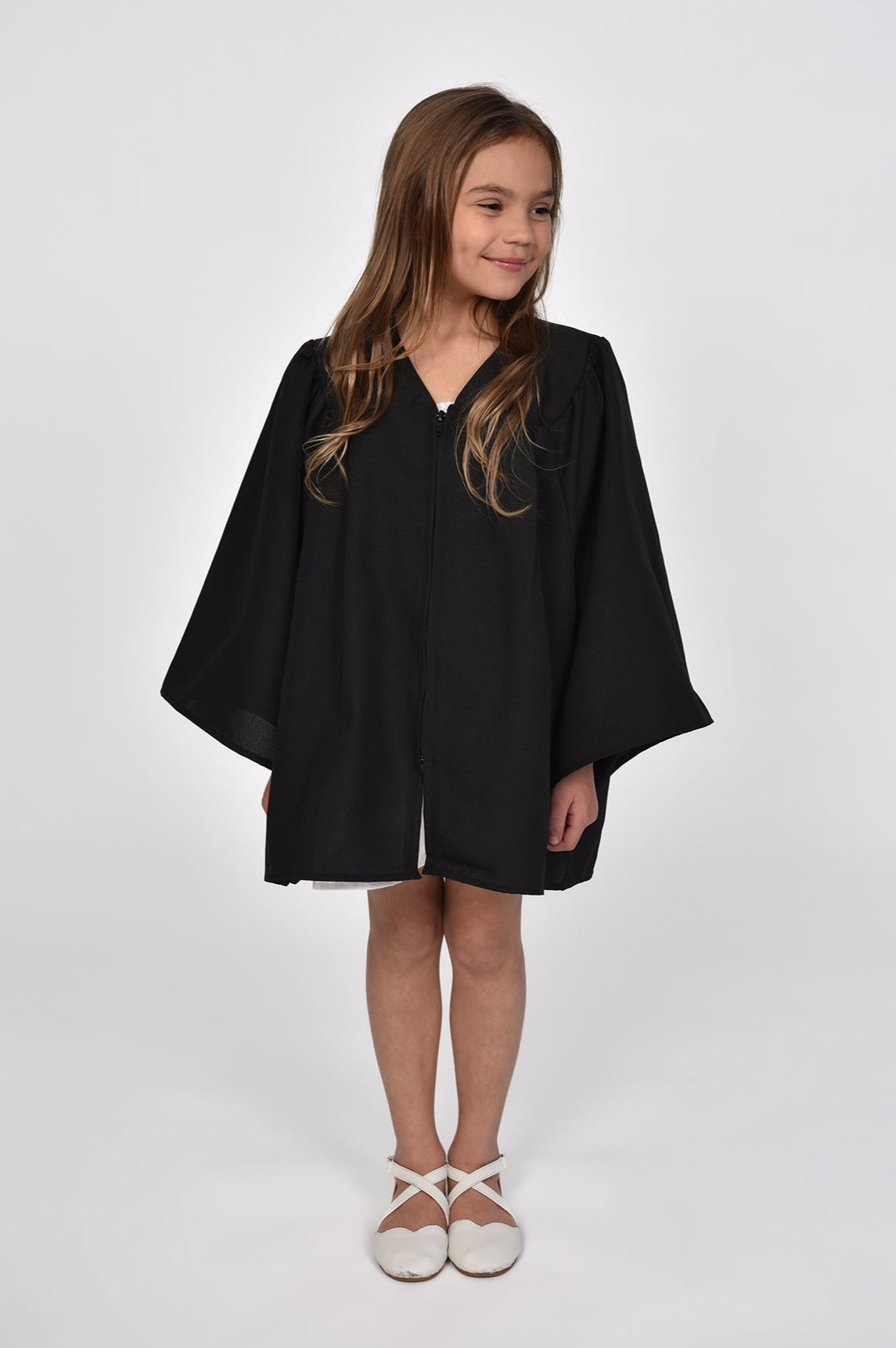 Black Preschool graduation gown