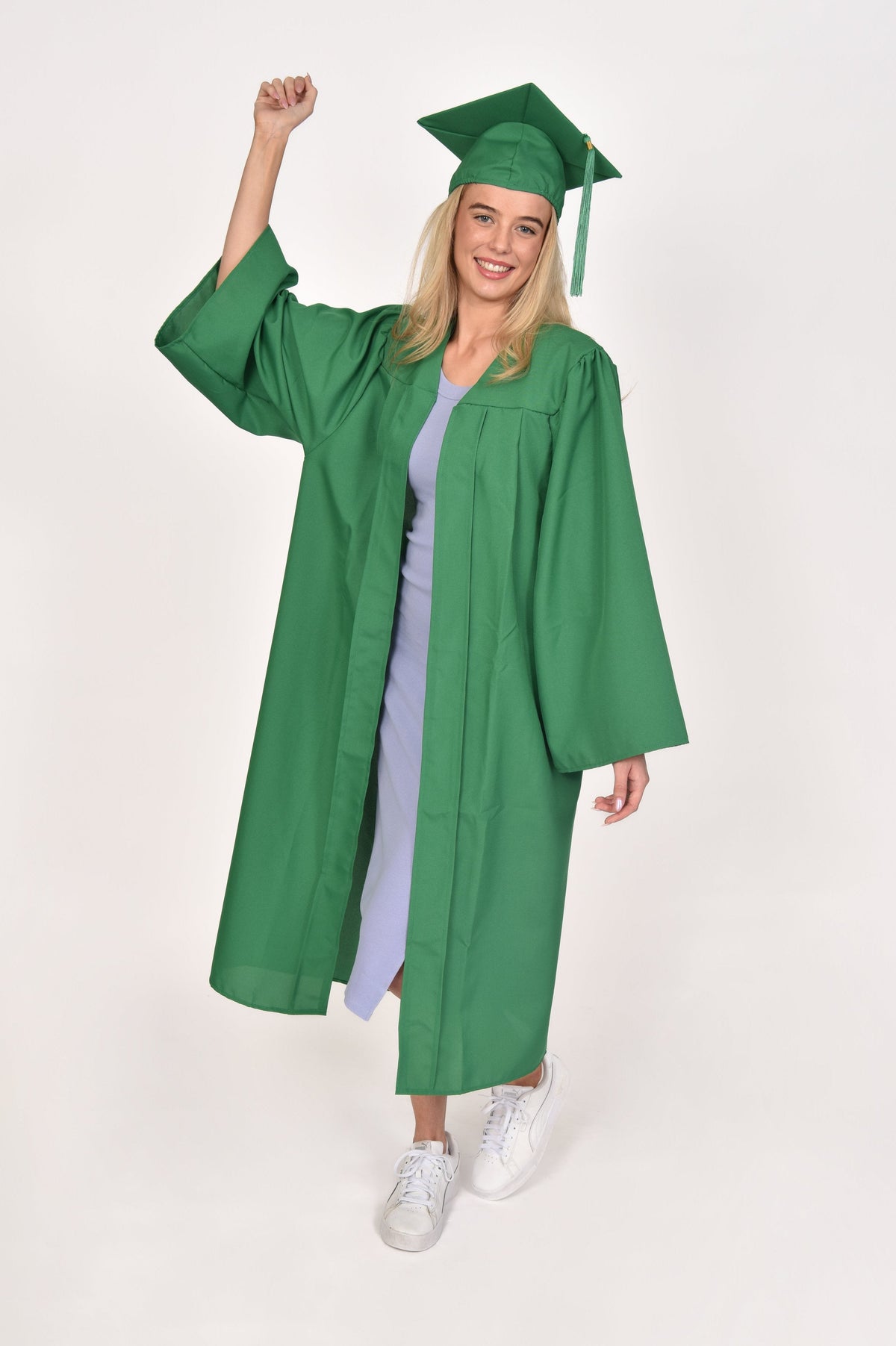 Adult Graduation Cap & Gown Set | Sash & Gown
