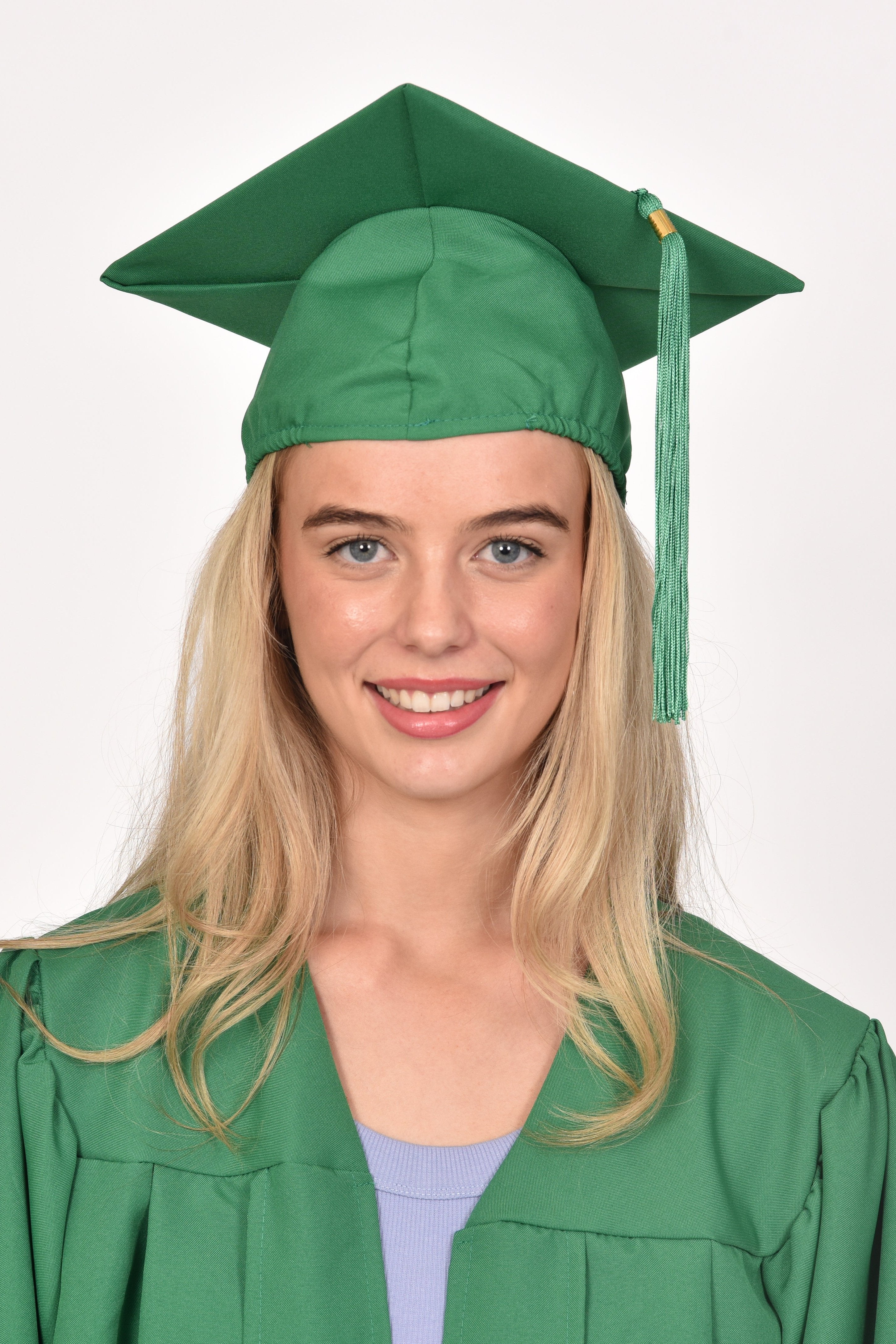 Green Graduation Cap - One Size Fits Most