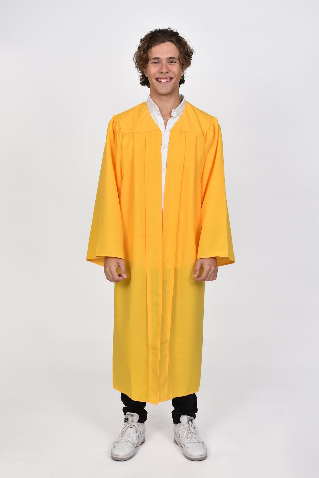 Yellow Gold Graduation Gown
